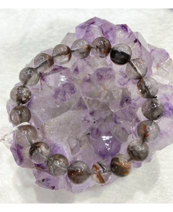 Silver Rutilated Bracelet